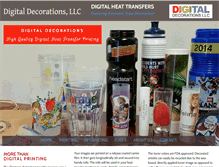 Tablet Screenshot of digital-decorations.com
